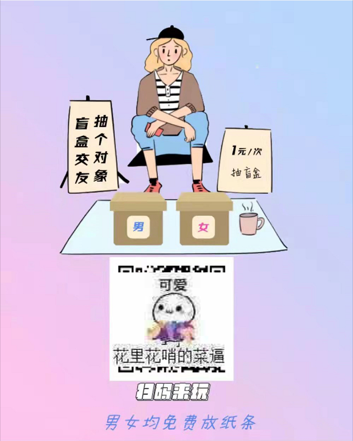 盲盒交友靠谱吗？怎么赚钱？